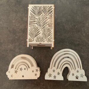 #8- 3 Piece Wooden LED - DIY Projects.